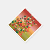 Serviette En Papier Sunset canadien (Coin)