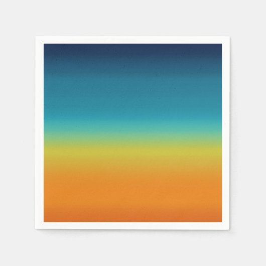 Serviette En Papier Sunset du sud-ouest (Devant)