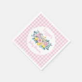 Serviette En Papier Sunshine Fun et Lemonade Floral Baby shower (Coin)