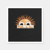 Serviette En Papier Sunshine Peekabo (Devant)