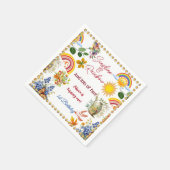 Serviette En Papier Sunshine Rainbow Spring Garden Butterfly Anniversa (Coin)