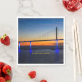 Serviette En Papier Sunshine Skyway Bridge, Floride (En situation)