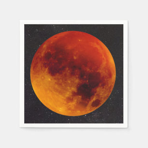 Serviette En Papier Super Blue Blood Moon