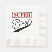 Serviette En Papier Super Boy (Devant)