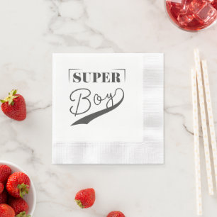 Serviette En Papier Super Boy