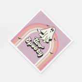 Serviette En Papier super Ghost retro Halloween Deux Anniversaire Éffr (Coin)