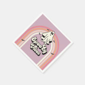 Serviette En Papier super Ghost retro Halloween Vibes Éffrayantes Anni (Coin)
