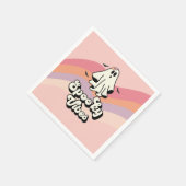 Serviette En Papier super Ghost retro Halloween Vibes Éffrayantes Anni (Coin)
