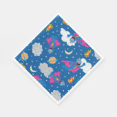 Serviette En Papier Super Grover 2.0 Motif Sky de nuit (Coin)