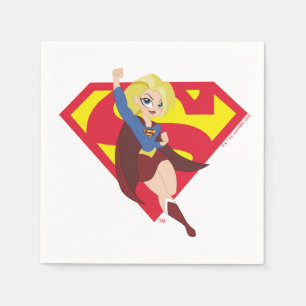Serviette En Papier Super Hero filles Supergirl DC