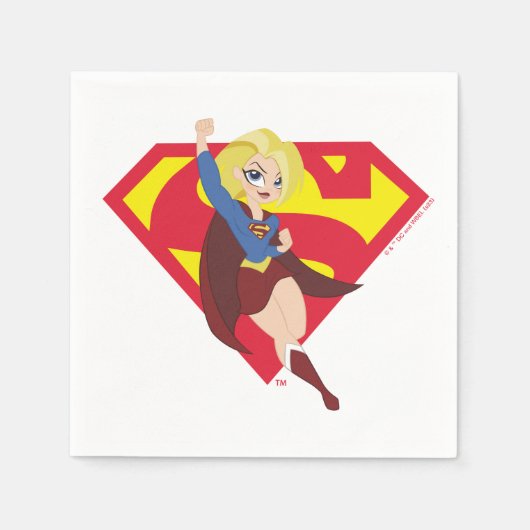 Serviette En Papier Super Hero filles Supergirl DC (Devant)