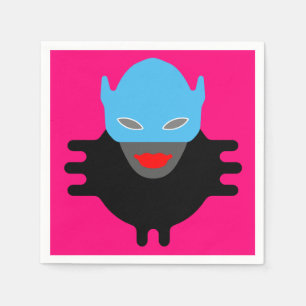 Serviette En Papier Super héros étranger de Manga Dada de Finn de