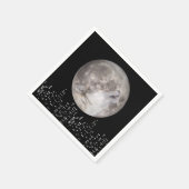 Serviette En Papier Super Lune du Loup (Coin)