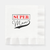 Serviette En Papier Super Maman (Devant)