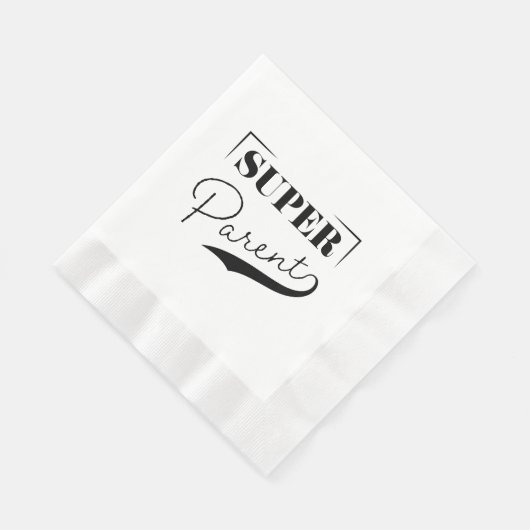 Serviette En Papier Super parent (Coin)