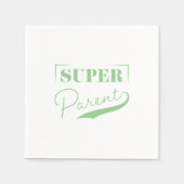 Serviette En Papier Super parent (Devant)