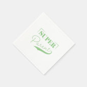 Serviette En Papier Super parent (Coin)