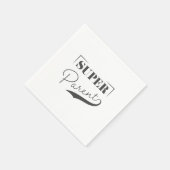 Serviette En Papier Super parent (Coin)