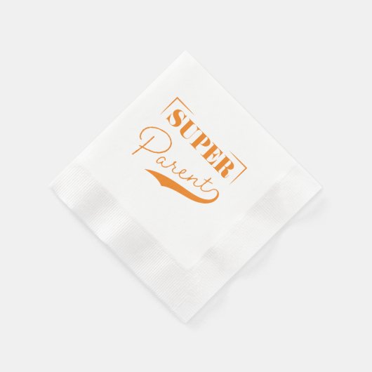 Serviette En Papier Super parent (Coin)