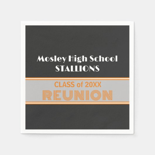 Serviette En Papier Super ! Réunion classique, Classe (Devant)