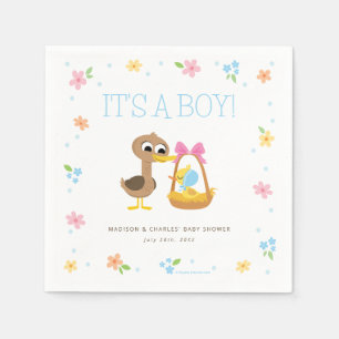 Serviette En Papier Super Simple 5 Petits Canards Fête Prénatale pou