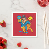 Serviette En Papier Super Special Enfants 🌟 Superhero (En situation)