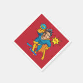 Serviette En Papier Super Special Enfants 🌟 Superhero (Coin)