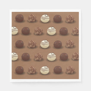 Serviette En Papier Super Sweet Chocolat fête d'anniversaire