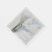 Serviette En Papier Superbe fête de Calla Lilies (Coin)