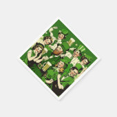 Serviette En Papier Superbe fête de la Saint-Patrick (Coin)