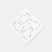 Serviette En Papier Supercool Polar Ours Été Fête à thème (Coin)