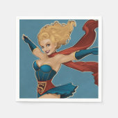 Serviette En Papier Supergirl Bombshell (Devant)