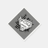 Serviette En Papier Supergirl Newsprint S-Shield (Coin)