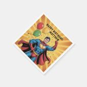Serviette En Papier Superhero Boys Birthday Party (Coin)