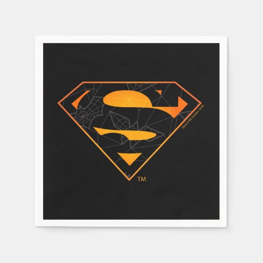 Serviette En Papier Superman | Logo inspiré d'Halloween (Devant)