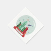 Serviette En Papier Superman Metropolis Globe des neiges (Coin)