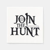 Serviette En Papier Supernatural "Join the Hunt" (Devant)