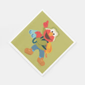 Serviette En Papier Sur La Chasse Aux Hugs (Coin)