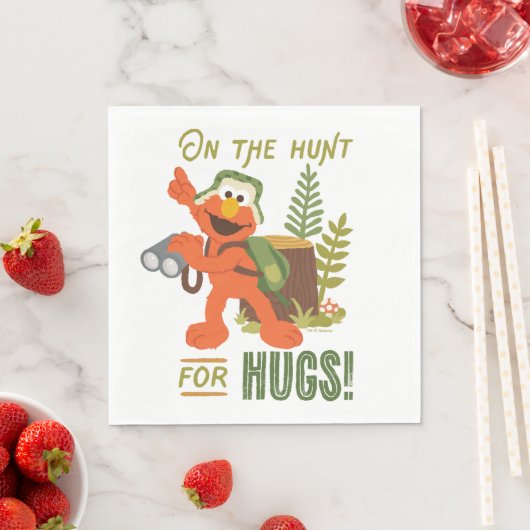 Serviette En Papier Sur La Chasse Aux Hugs (En situation)