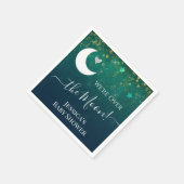 Serviette En Papier Sur la lune papier Baby shower Napkin (Coin)