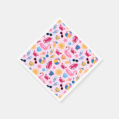 Serviette En Papier Sur la plage (Coin)