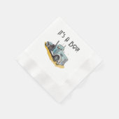 Serviette En Papier Sur le chemin (Coin)