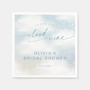 Serviette En Papier Sur un nuage 9 rêveuse Nuages Mariage 