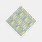 Serviette En Papier Surf Surf été planches été Anniversaire été (Coin)