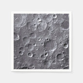 Serviette En Papier Surface de la lune (Devant)