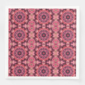 Serviette En Papier Surface inclinée rose (Devant)