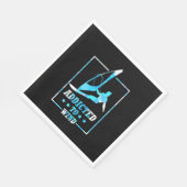 Serviette En Papier Surfer Addicité Au Vent (Coin)