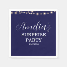 Surprise d'anniversaire de Lumière de Corde Bleu M