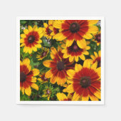 Serviette En Papier Susan aux yeux noirs (Devant)