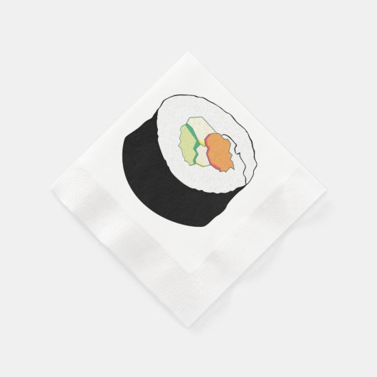 SERVIETTE EN PAPIER SUSHI (Coin)